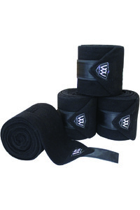2022 Woof Wear Vision Polo Bandages WB0069 - Black